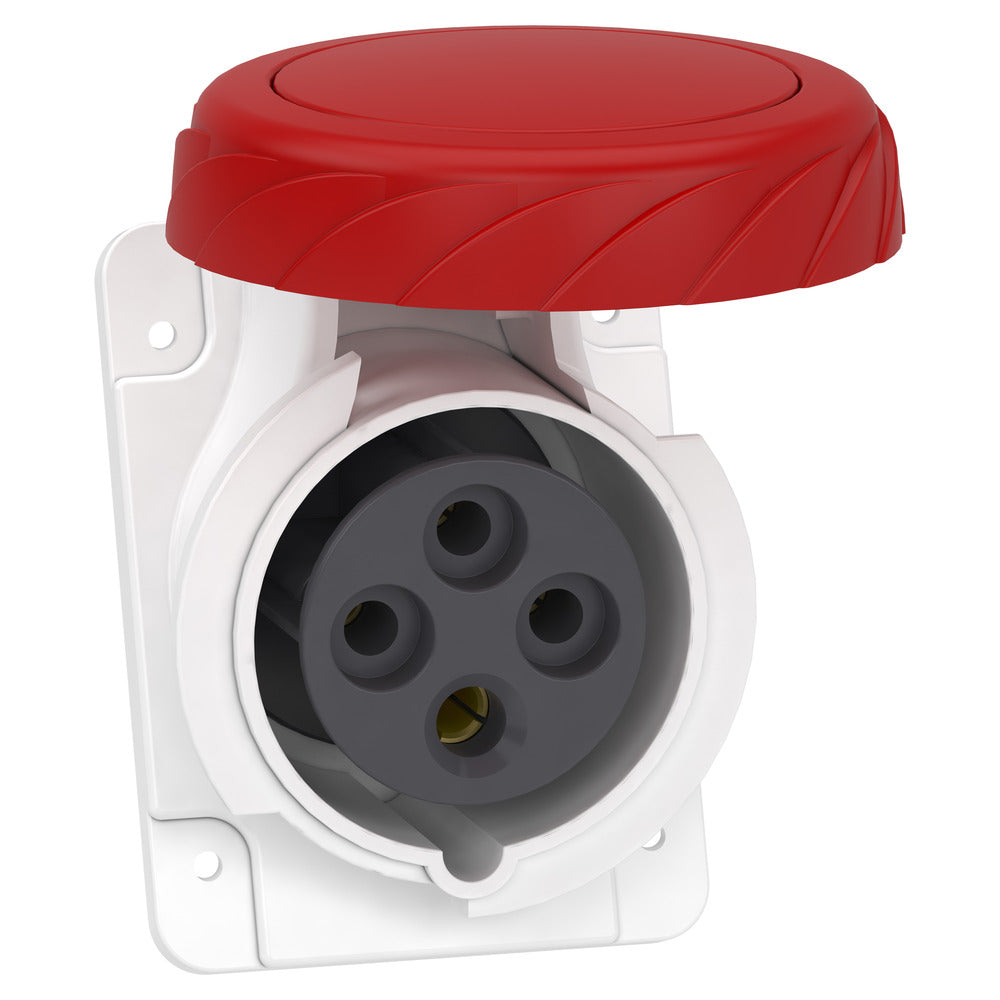 Schneider PratiKa Hoekpaneelstopcontact 16A 3P+E IP67 - PKF16F734