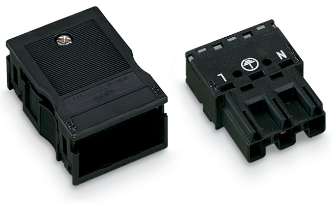 Wago 770-113 3-Pool Male Connector Met Trekontlasting - 770-113 [2 Stuks]