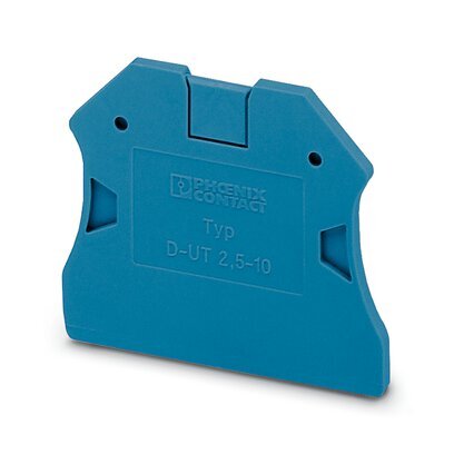 Phoenix Contact Blauwe Afdekking D-UT 2.5/10 - 3047235 [10 Stuks]