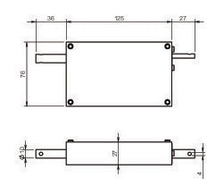Eff Eff 3705HZ12 Electric Door Release 12V DC - 10003663