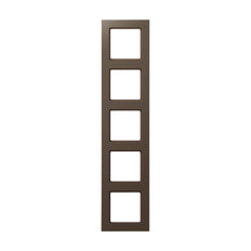Jung 5 Gang Afdekking Frame A Creatie Mocha - AC585MO