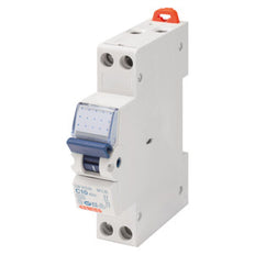 Compact MCB Circuit Breaker 1P+N C10 6KA - GW90226