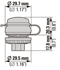 Eaton Rj45 Cat 5E Titanium Doorvoerinterface - 107413