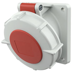 32A 5P 400V IP67 CEE Paneelmontage Stopcontact - 3524