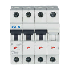 Eaton Faz 3P+N Mcb Aardlek 20A B-Curve 15kA - 278950