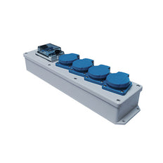 Hateha 4-Weg Industriële Stroomverdeeldoos 16A 230V IP44 - 12.212.083