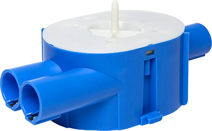ABB G153 Dubbele Stopcontact Wanddoos 50mm 3x19mm - 1SPA007121F0407 [2 Stuks]