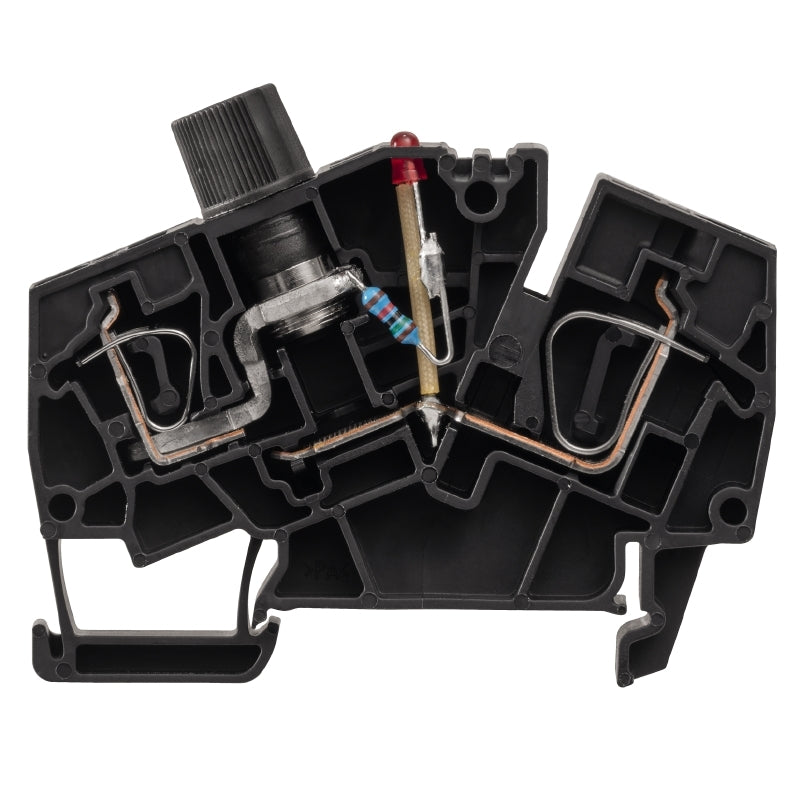 Weidmuller ZSI 6-2 Zekering Terminaal Met LED 6mm² - 1867500000 [20 Stuks]