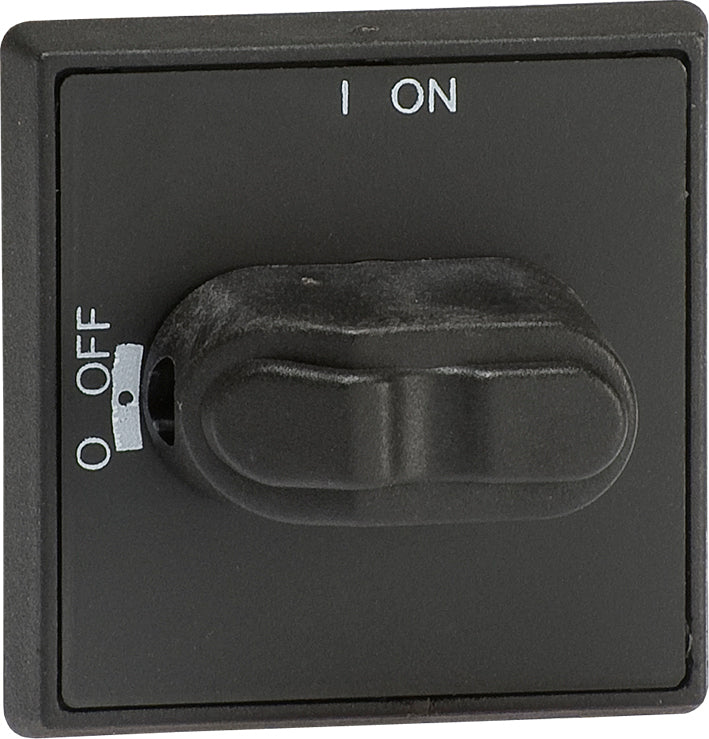 ABB IP54 Zwarte Selectorknop Met Snap On Bevestiging - 1SCA105211R1001