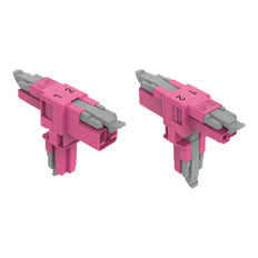 WAGO 2-Pool T-Distributie Connector Roze - 890-1703