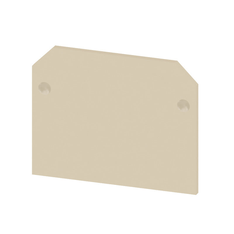 Terminale Eindplaat 39mm X 1.5mm Beige - 0460560000 [10 Stuks]