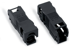 WAGO 2 Polige Trekontlasting Behuizing Met Vergrendelclip Zwart - 890-502 [5 Stuks]