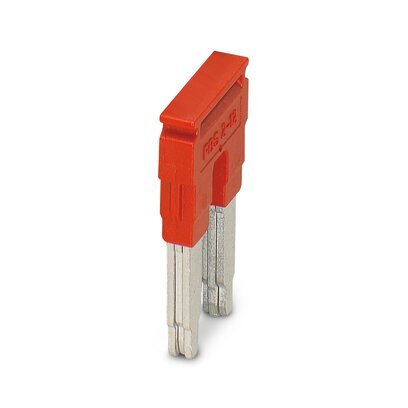Phoenix Contact 2-Pool Plug-In Brug 12mm Rood - 3005950 [5 Stuks]