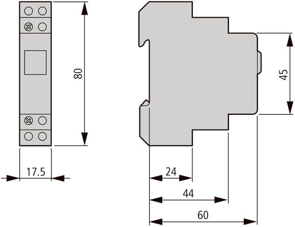 Eaton Z-PU/S 16A Enkelpolige Drukknopschakelaar - 276291