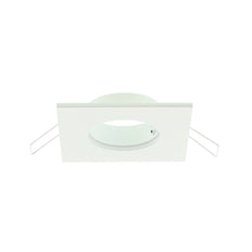 Vierkante Led Inbouwmontage Frame 80x80mm Wit - 876544 [2 Stuks]
