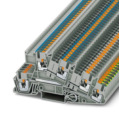Insteek Aansluitblok PTI 2.5 PE/L/N 400V 24A - 3213950 [2 Stuks]