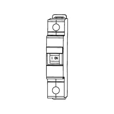 DLS 6I Enkelpolige Aardlekautomaat 16A C-Curve 10kA - 09916203