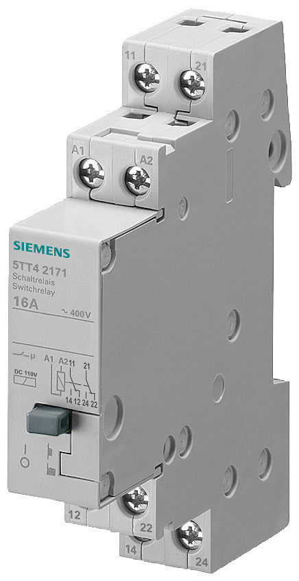 Siemens 5TT4217-2 Dubbele Omschakeling Schakelrelais - 5TT42172