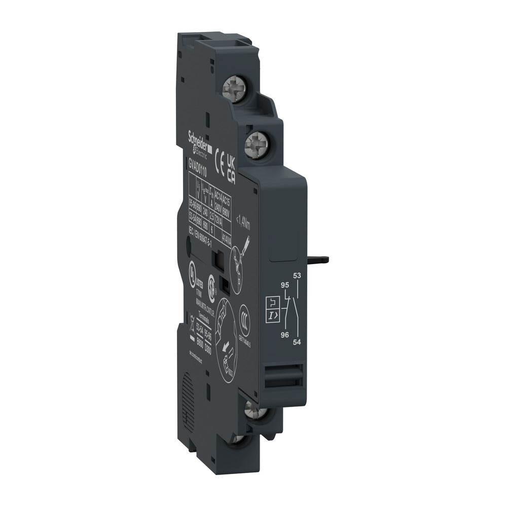 TeSys GV2 GV3 Hulpcontactblok NC NO - GVAD0110