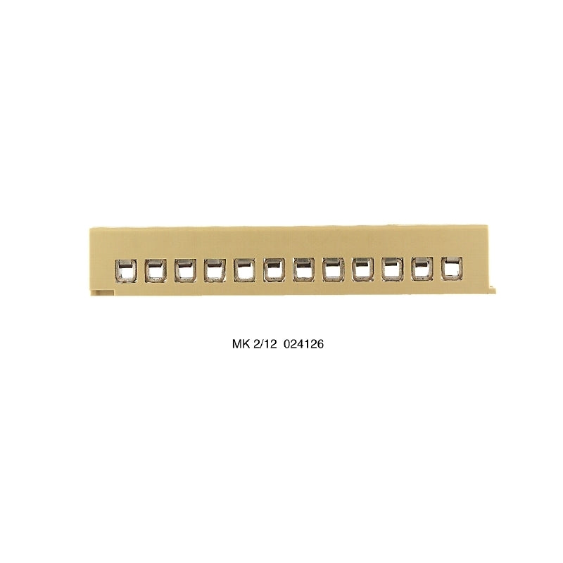 Multi-Pole Aansluitstrip 2.5mm² Schroefaansluiting - 0241260000