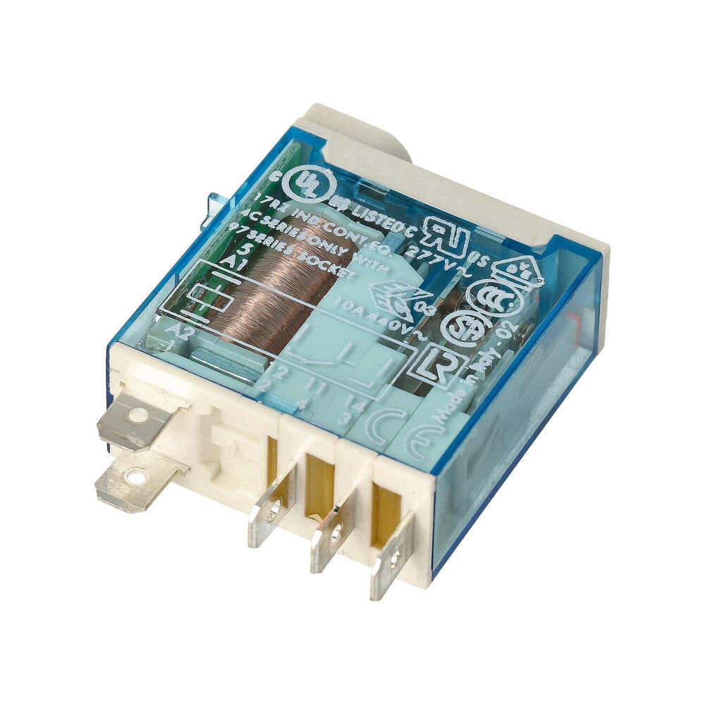 Industriële Mini Relay 16A 24VDC Met LED En Testknop - 46.61.9.024.0074