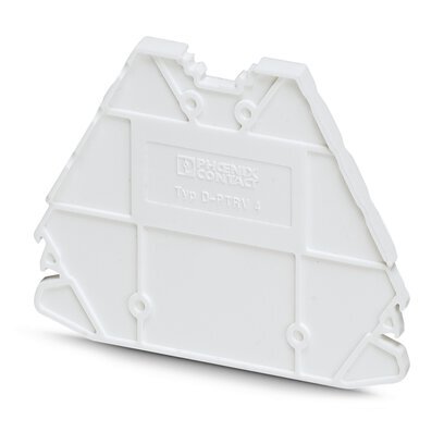 Phoenix Contact Witte Eindafdekking D-PTRV 4 - 3270151 [10 Stuks]