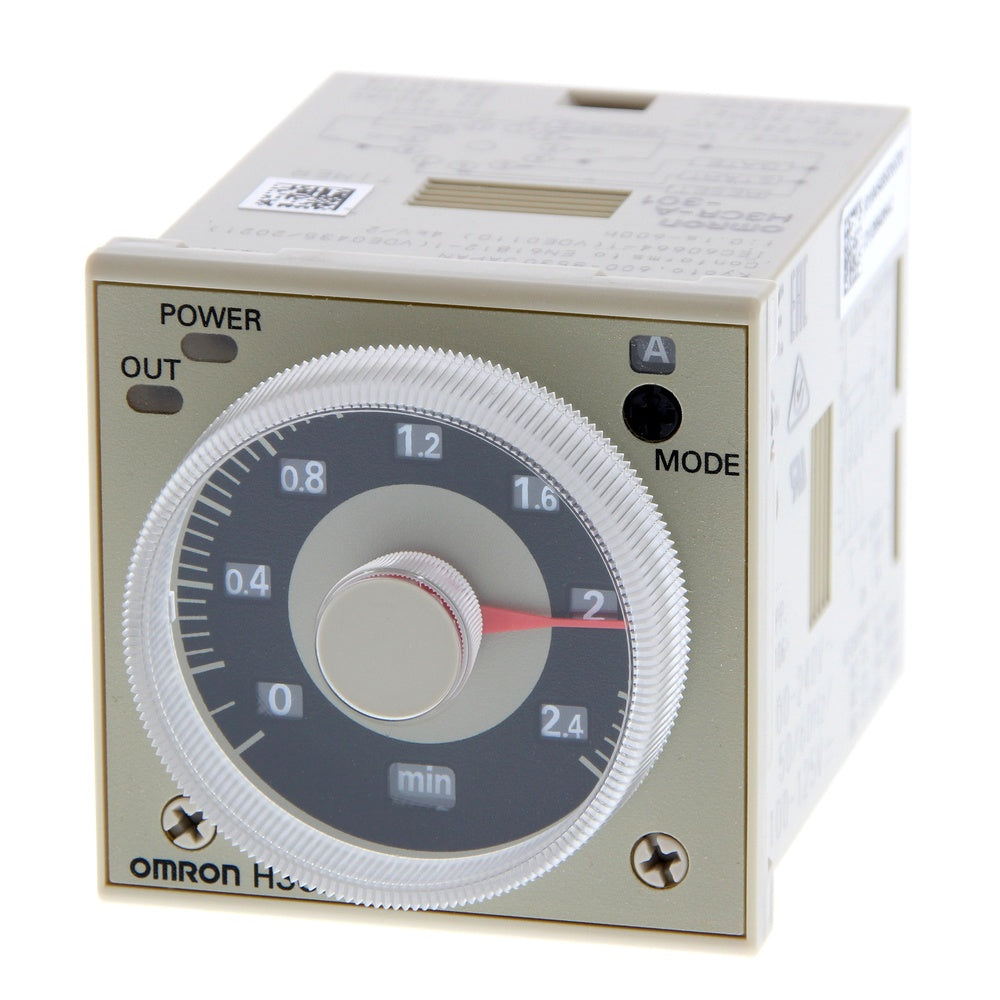 Omron H3CR Multifunctionele Timer Relais 48x48mm - H3CR8096C