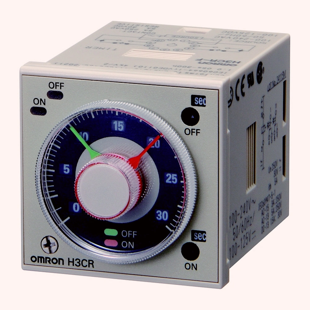 Omron H3CR-F8 Dual Timer Relais 100-240V AC/DC - H3CR8003C