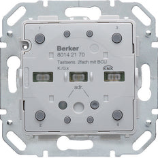 Hager 2 Gang Drukknopmodule Met Buskoppelingseenheid - 80142170