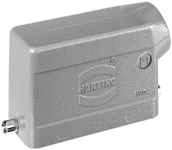 Han 10B Zij-Ingang Kap M20 Aluminium - 19300101540