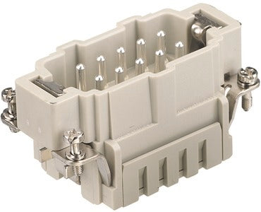 Han Es 10-Positie Mannelijke Voedingsconnector 16A - 09330102616