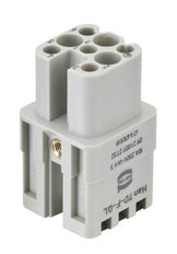 Han Quick Lock Vrouwelijke Invoeging 7 Contact 10A Zilver Geplateerd - 09210072732