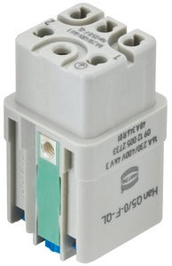 Han Q5 Vrouwelijke Snelsluitconnector Invoeg 5 Polig 2.5mm² - 09120052733