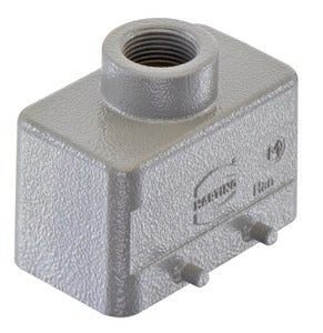 Han B Kap Boveninvoer M20 Aluminium Connector Behuizing - 19300101420