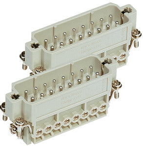 Han A 32-Contact Mannelijke Invoegschroefterminal 16A - 09200162613