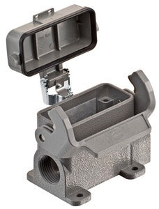Harting 10A Oppervlakte Bevestiging Behuizing 2xM20 - 19200100295