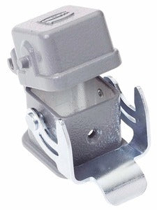 Han 3A Bulkhead Mount Housing With Metal Cover - 09200030306