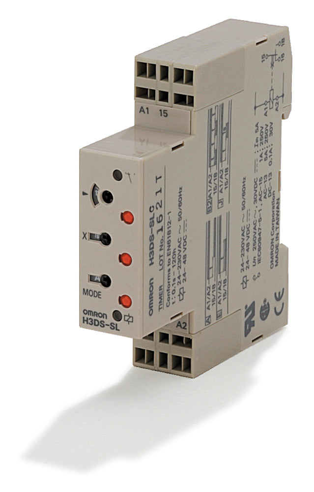 Slimme DIN Rail Timer H3DS 24-230V Met Vertraging Functie - H3DS8009D