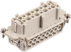 16 Positie Vrouwelijke Invoegconnector Met Schroefaansluiting - 09330162701