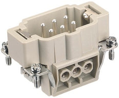 Harting Han E 6-Pin Mannelijke Invoegconnector 16A - 09330062601