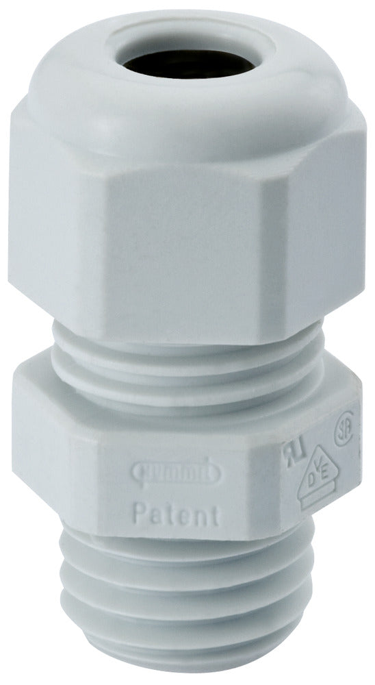 HSK-K M25 Cable Gland Polyamide Gray - 1219250050 [5 Pieces]