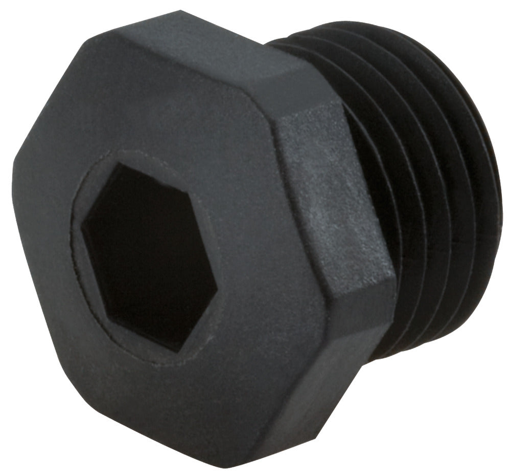 M12x1.5 Polyamide Dichtplug Zwart - 1255120150 [10 Stuks]