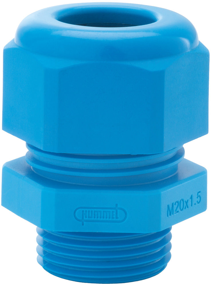 M20 Lange Kabeldoorvoer HSK-K Blauwe Polyamide - 1209200231 [5 Stuks]