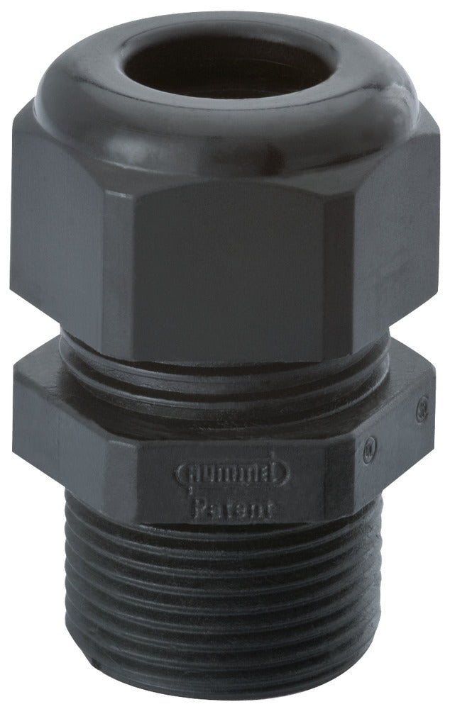 Langdraad Kabeldoorvoer PG 13.5 Zwart Polyamide - 1209130160 [5 Stuks]