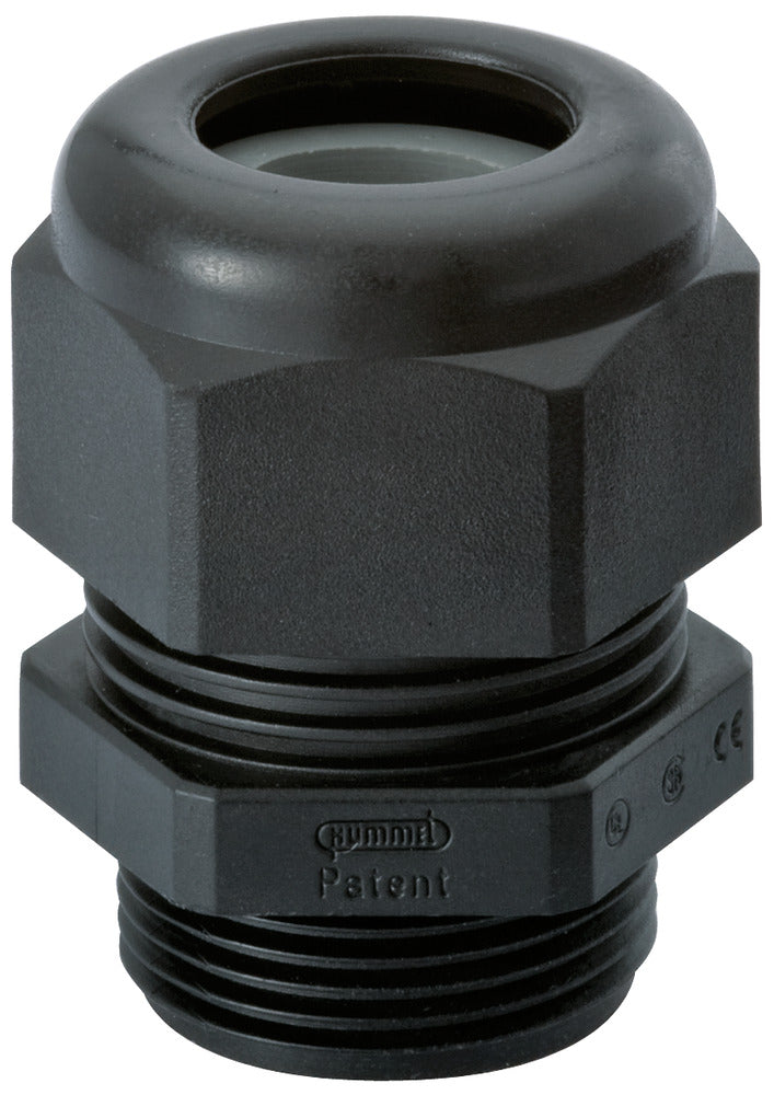 Hummel M12x1.5 Kabeldoorvoer Zwart HSK-K Serie - 1218120150 [10 Stuks]