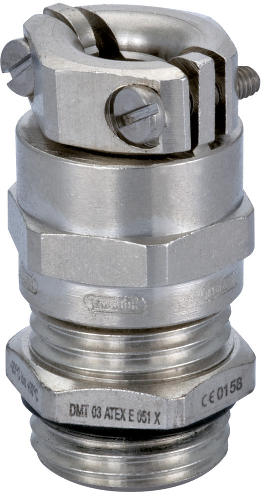 EMC Ex Kabeldoorvoer M25x1.5 Nikkel Messing - 1617250050