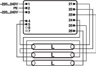 OSRAM Quicktronic QT-FIT8 3x18W 4x18W Elektronische Ballast - 4008321294302