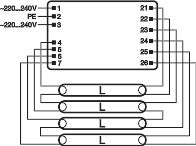 OSRAM Quicktronic QT-FIT8 3x18W 4x18W Elektronische Ballast - 4008321294302