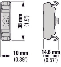 RGB LED Indicator Module Voor Montagemontage 24VDC - 180800