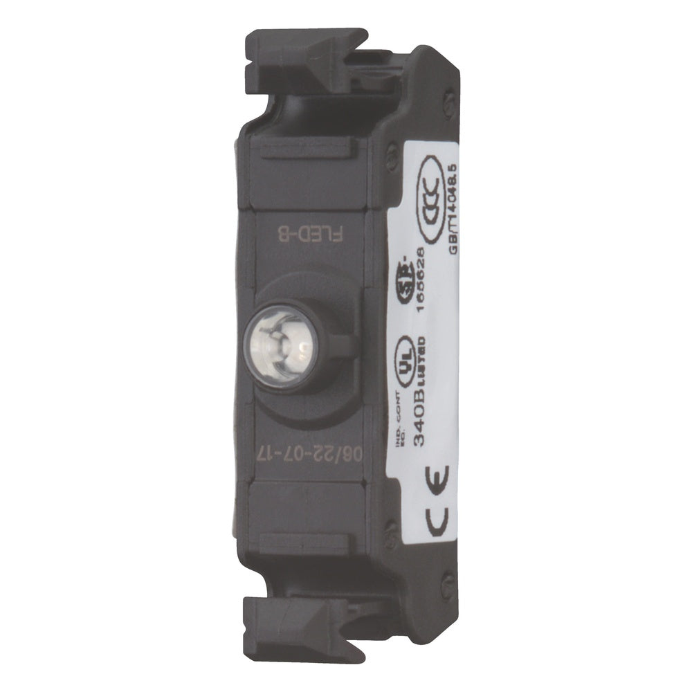 Blauwe Led Paneelmontage Indicator 12-30V Ac/Dc - 180796